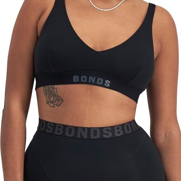 Women's Anti-Chafing Bralette Bra, Chafe Off Bralette Viscose/Bamboo Moisture - Picture 8 of 8